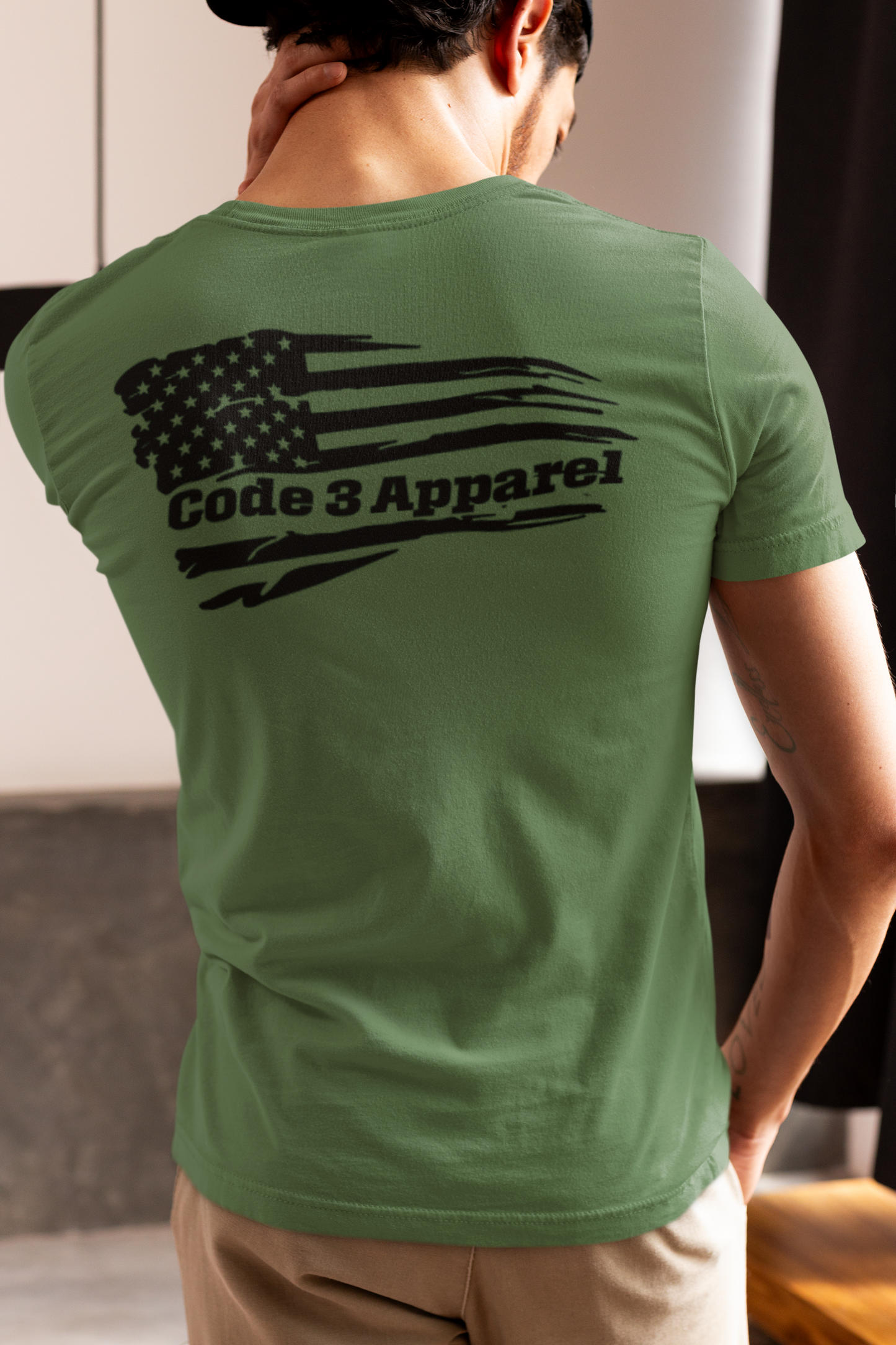 Code 3 Front and Back