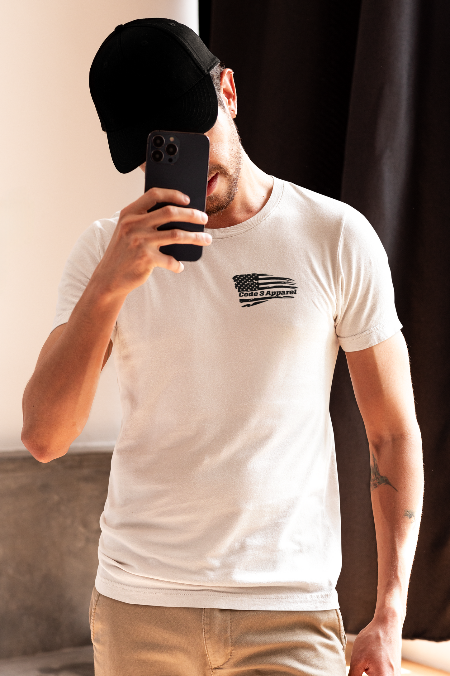 Code 3 Front and Back