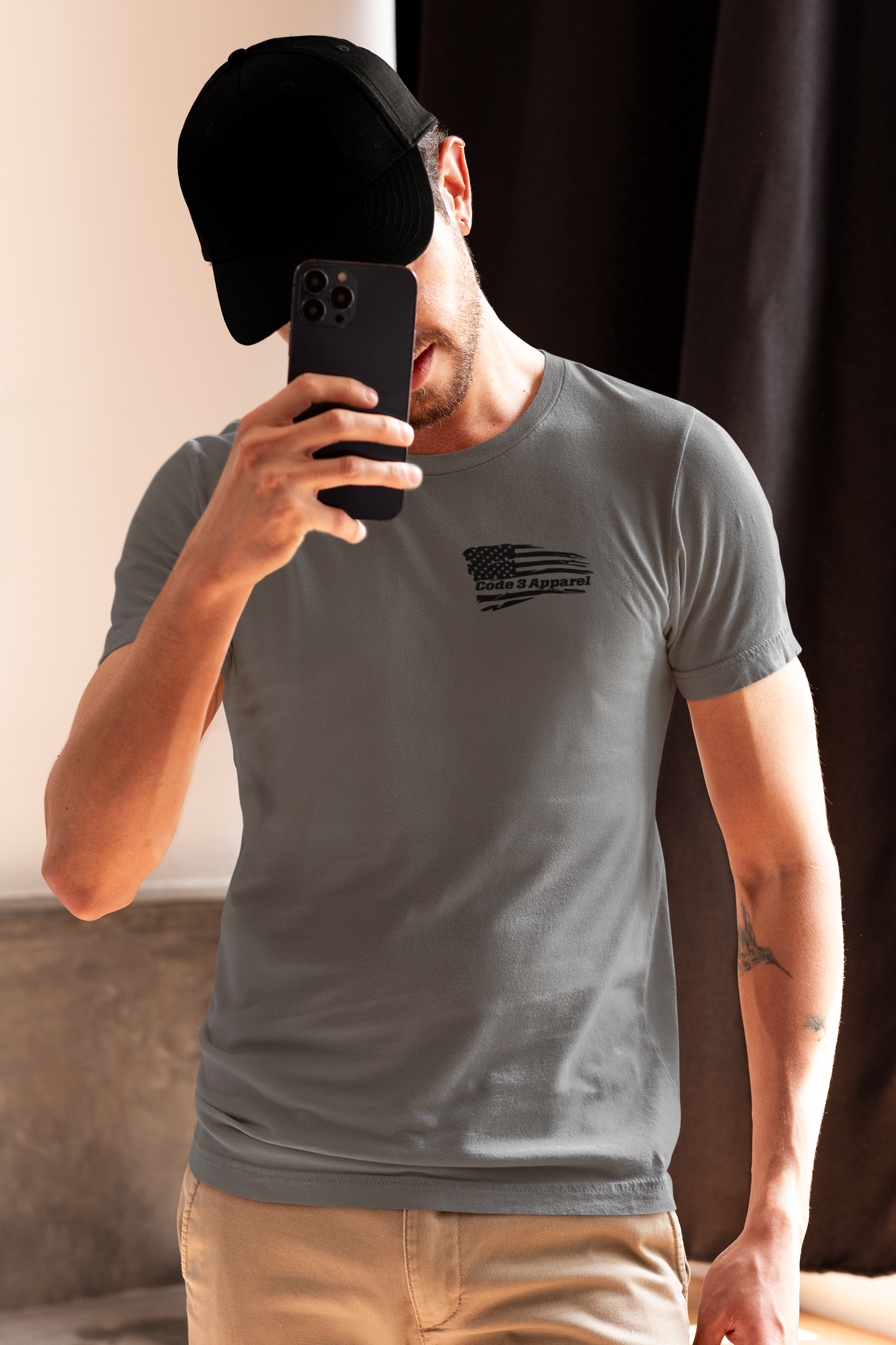 Code 3 Front and Back