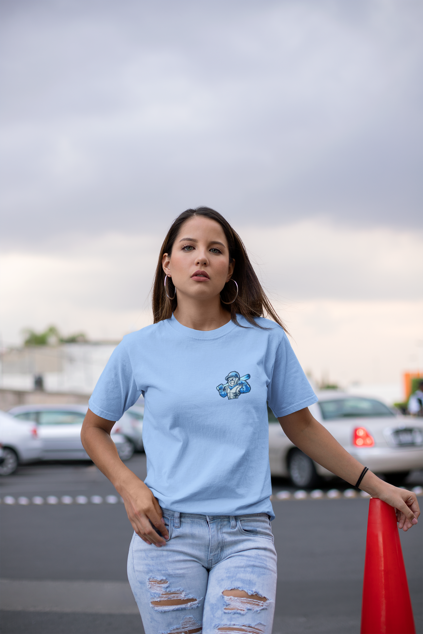 Dirtbags T shirt Carolina Blue